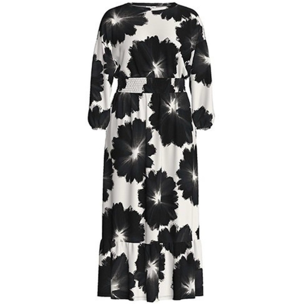 LulaRoe Evelyn Smocked Waist Maxi Dress 1926